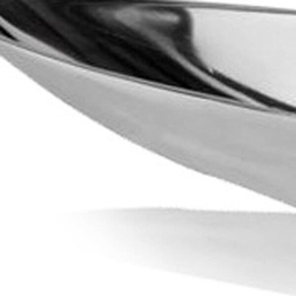 Homeroots 4.5 x 20 x 3 in. Buffed Barco Short Boat Tray - 354894