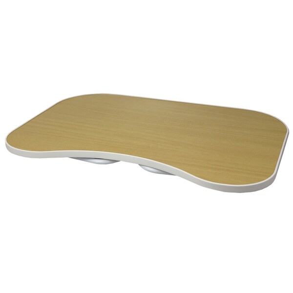 Home Basics Folding Portable  Laptop Bed Tray, Natural Wood - BT45191
