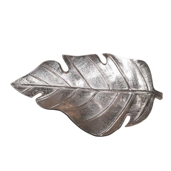 Bbh Homes 6.49 x 3.14 x 0.7 in. Handmade Bronze Coated Decorative Aluminum Tray - UBBBVK059AB2020SC3HS