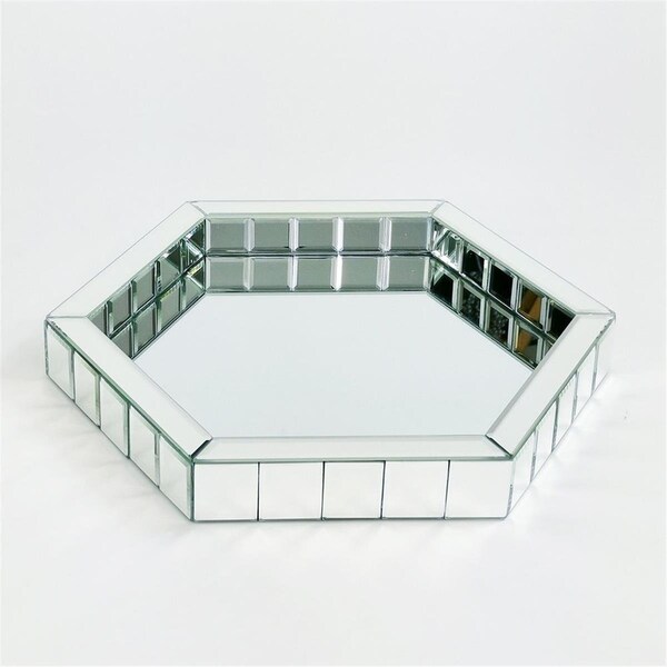 Wayborn Wayborn MB207X 16 x 14 x 2 in. Beveled Mirror Tray; Mirror - MB207X