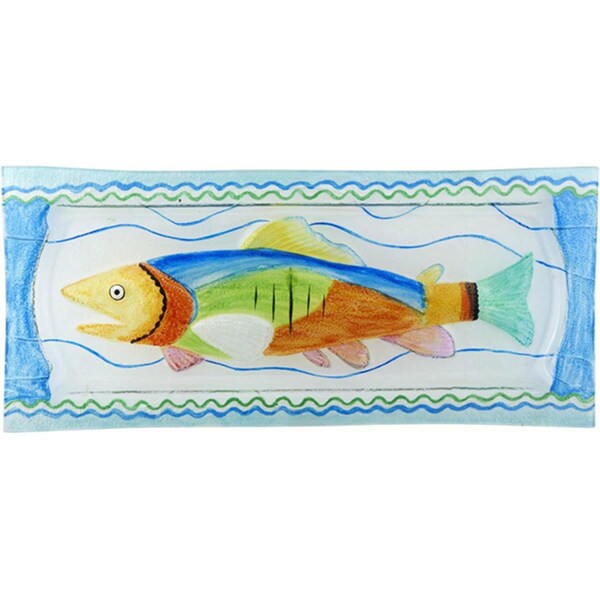 Ls Arts Fish Platter - 15 x 6.25 in. - GP-001