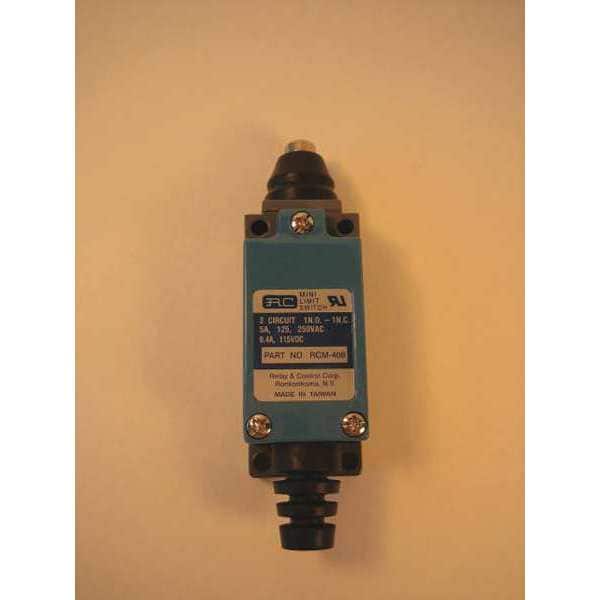 Relevador y interruptor de límite de control, émbolo, varilla de empuje, 1NC/1NO, 5A @ 250V CA - RCM-408