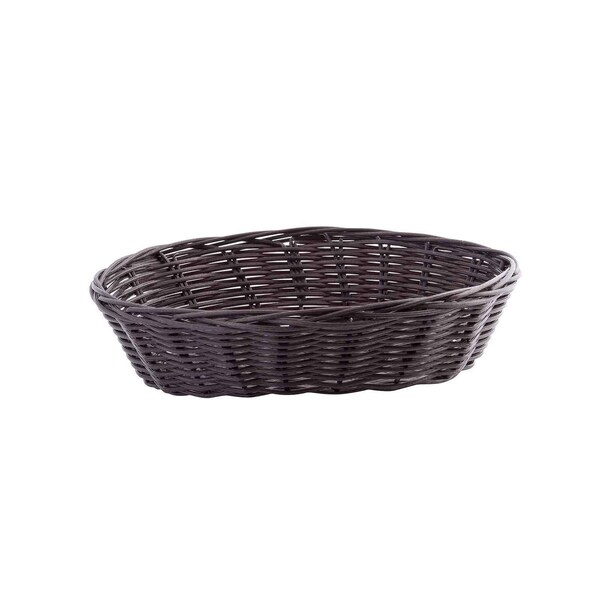 Tablecraft Handwoven Srvng Bskt, Oval, 9"X6"X2.2, PK12 - 1474