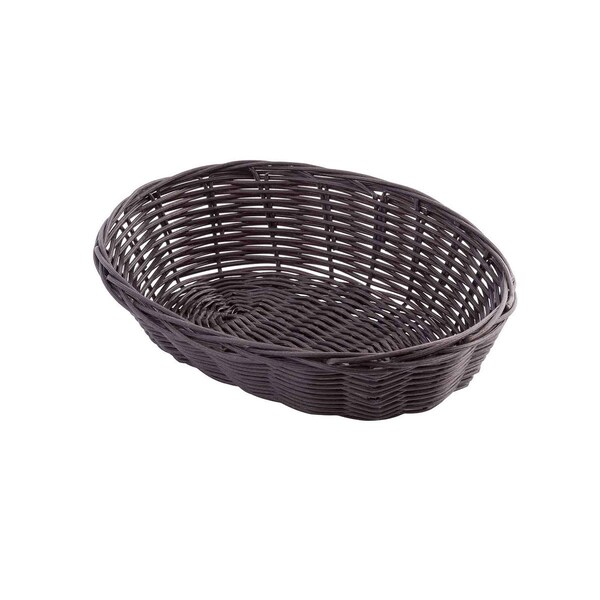 Tablecraft Handwoven Srvng Bskt, Oval, 9"X6"X2.2, PK12 - 1474