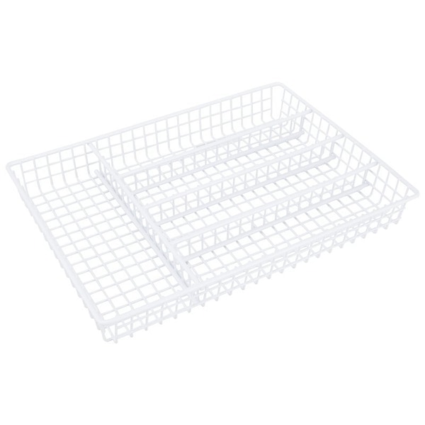 Simple Spaces Storage Tray, 14 in W, 10-1/4 in D, Steel - JI-18W-3L