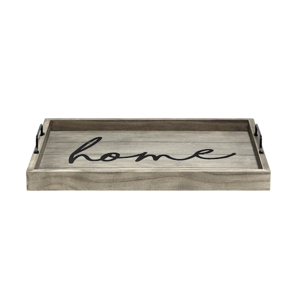 Elegant Designs Decorative Wood Serving Tray-Home - HG2000-RGH