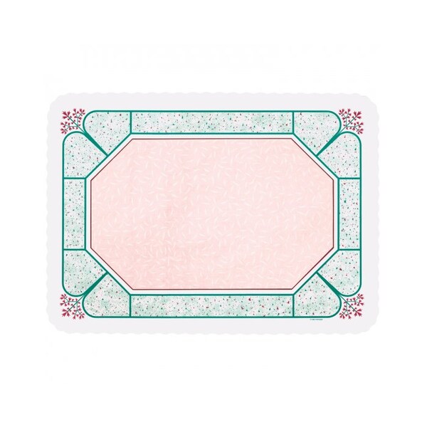 Hoffmaster 14" x 19" Jazzy Paper Traymats, PK1000 - 832719