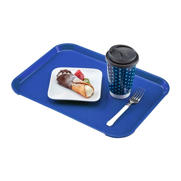 Cambro Cambro - Tray Fast Food 12" x 16", Navy  Blue - 1216FF186