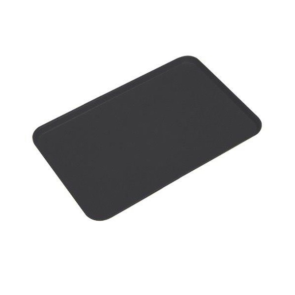 Cambro 10 in x 15 in Black Fiberglass Market Tray - 1015MT110