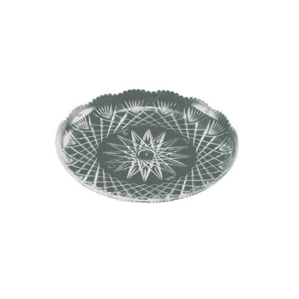 Gb Gifts 8 in. Prisms Collection Clear Crystal Tray, 50PK - GB69279