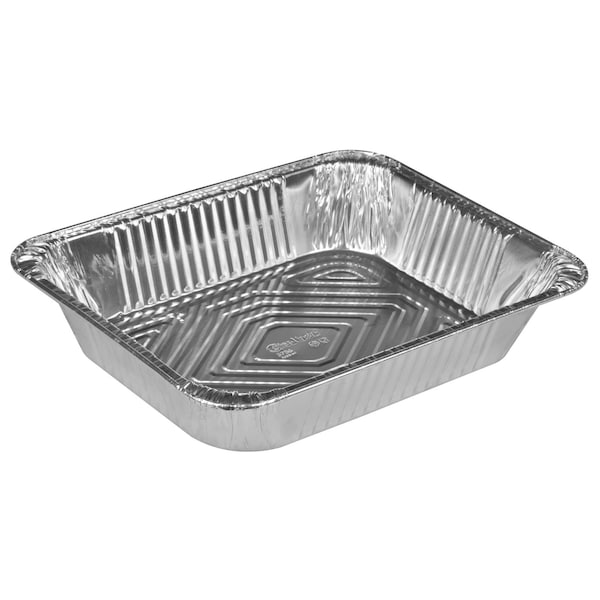Abena Pans, Aluminum Tray, 12.7" L x 10.3" W x 2.52" D, 1/2 GN, 122 Oz Volume - 5706