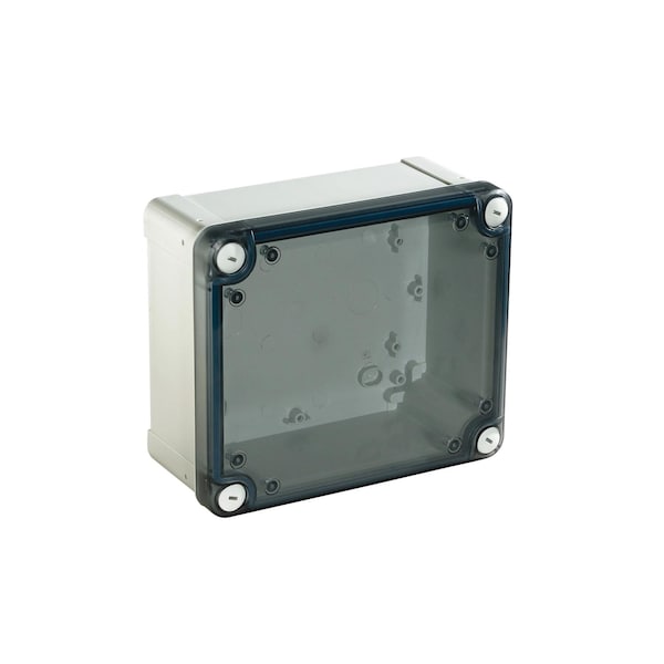 Caja de PC Schneider Electric IP66 IK08 RAL7035 Int.H150W105D80 Ext.H164W121D87 Cubierta transparente H20 - NSYTBP16128T