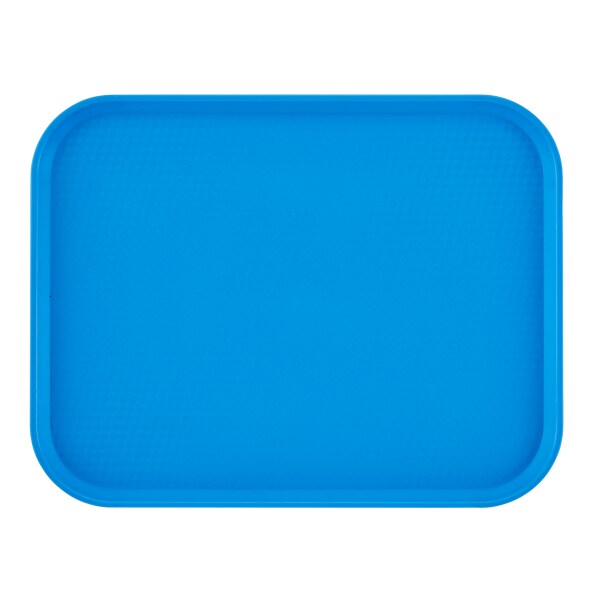 Cambro Tray Fast Food, 14 in x 18 in, Blue, PK12 - EA1418FF168