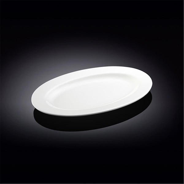 Wilmax 992024 10 in. Oval Platter, White, 24PK - WL-992024 / A
