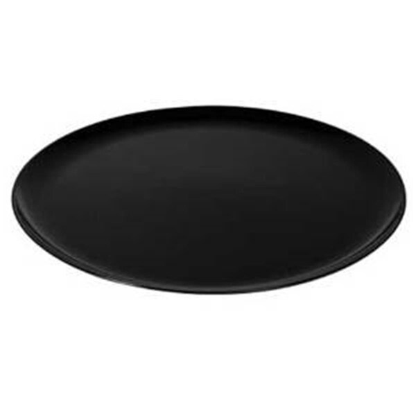 Fineline Settings Black Classic 18 and apos; and apos; Round Tray - 8801-BK