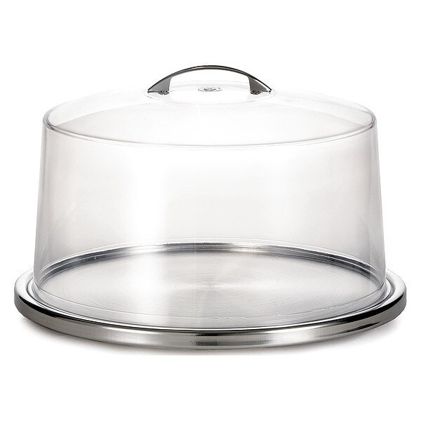 Tablecraft Low Profile Cake Plate, 13"X.5" H - H820P