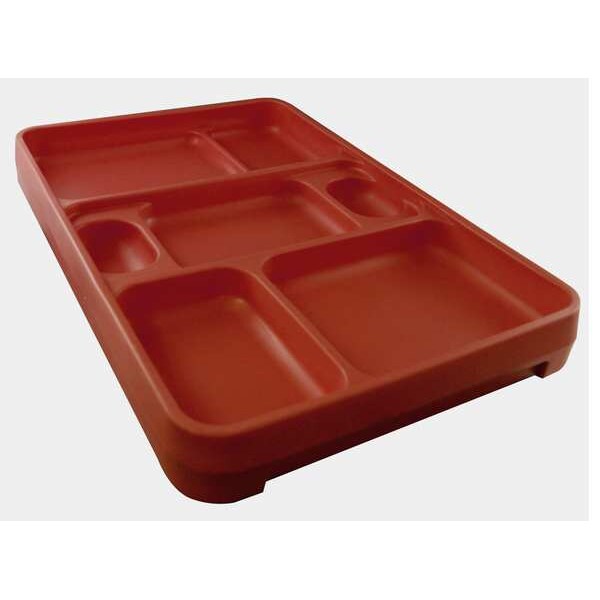 Rock Rock Tray, 14 1/4 in L, Terra Cotta, PK10 - 2500TC