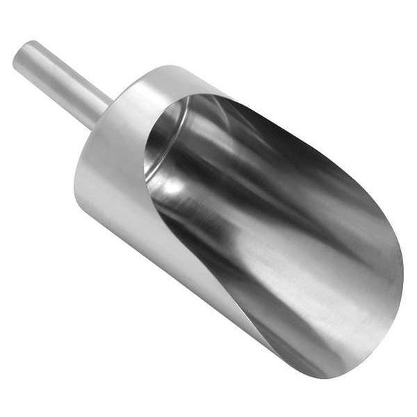 Sani-Lav Scoop, 64 Oz, 304 Stainless Steel - 4004