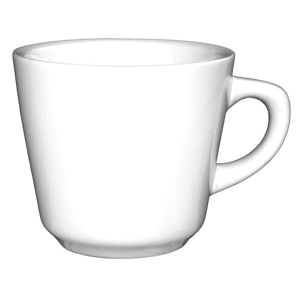 Iti European White Tall Cup 7 oz., Pk36 - DO-1