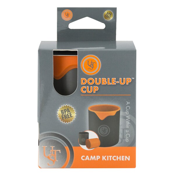 Aob Products Co Ust Double-Up Cup, Orange, Peggable Box - UST-20-CKT0048-08