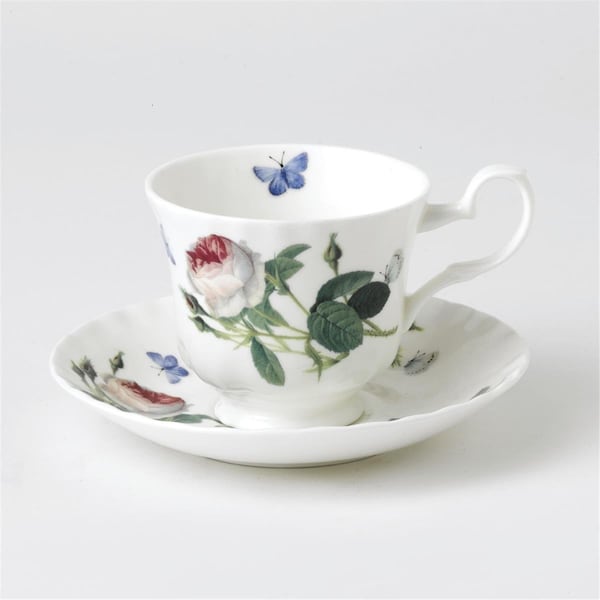 Roy Kirkham 230 ml Palace Garden Teacup & Saucer - Set of 2 - ER27103