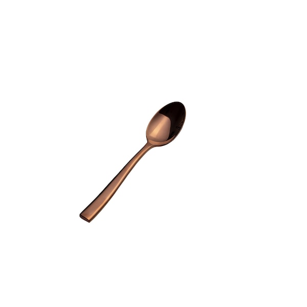 Bon Chef Manhattan, Teaspoon, Mirror Finish, 18/10, 6.5" - Rose Gold , set of 12 - S3000RG