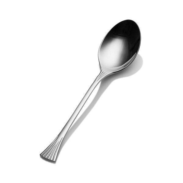 Bon Chef Mimosa, Soup/Dessert Spoon, Mirror Finish, 18/10, 7.18" , set of 12 - S2803