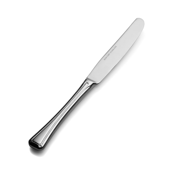 Bon Chef Prism, Dinner Knife, Hollow Handle, Mirror Finish, 13/0, 9.17" (Dsp) , set of 12 - S509
