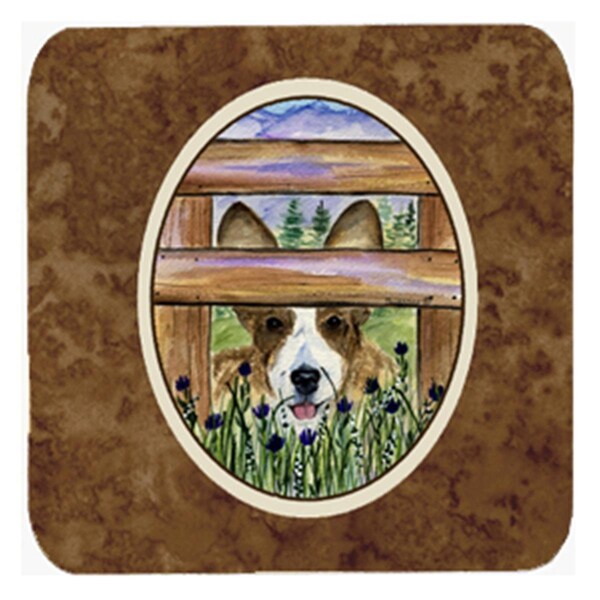 Carolines Treasures Corgi Foam Coasters - Set of 4 - SS8254FC