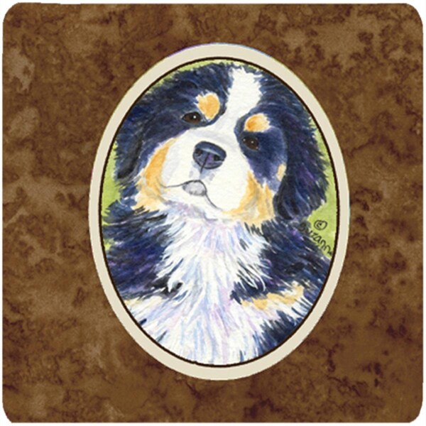 Carolines Treasures Bernese Mountain Dog Foam Coasters- Set of 4 - SS1059FC