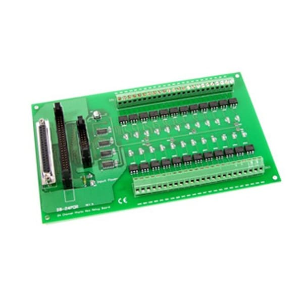 Icp Das DB-24POR con kit de montaje en riel DIN - DB-24POR/DIN