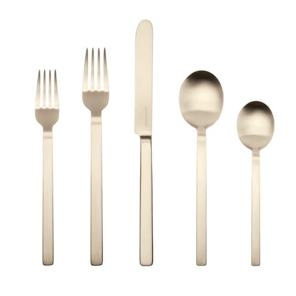 Mepra Mepra 107522005IC Place Setting Stile Ice Champagne - 5 Piece - 107522005IC