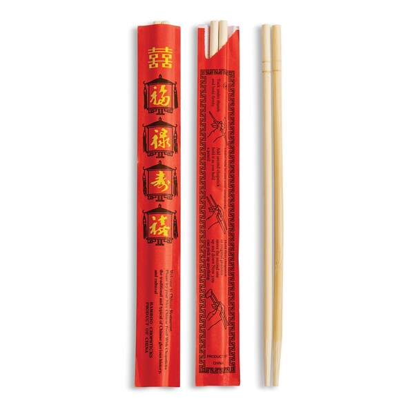 Helens Asian Kitchen Disposable Chopsticks 25 Pairs - 97150