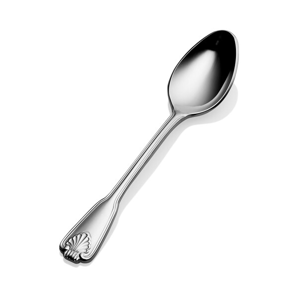 Bon Chef Shell, Demitasse Spoon, Mirror Finish, 18/10, 5.01" , set of 12 - S2016