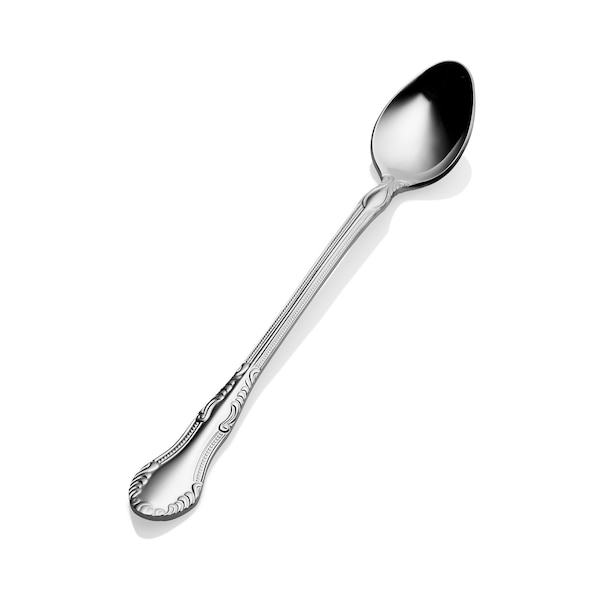 Bon Chef Elegant, Ice Teaspoon, Mirror Finish, 18/10, 7.65" , set of 12 - S2502