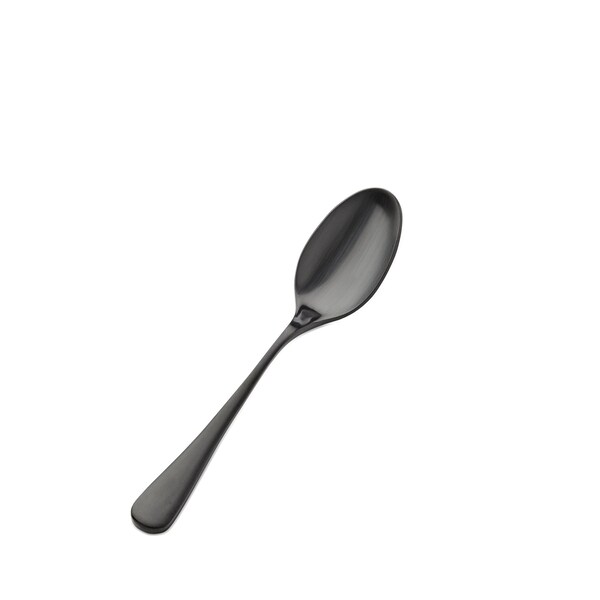 Bon Chef Como, Teaspoon, Satin Finish, 18/10, 6.38" - Black Matte , set of 12 - S4100BM