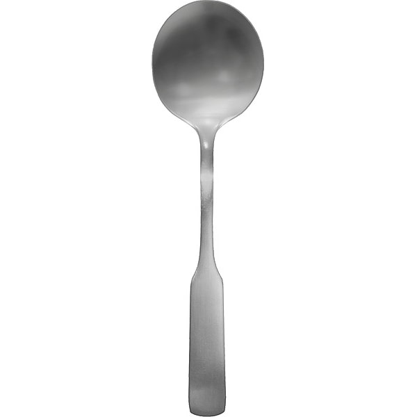 Iti Bouillon Spoon, 6 in L, Silver, PK12 - MN-113
