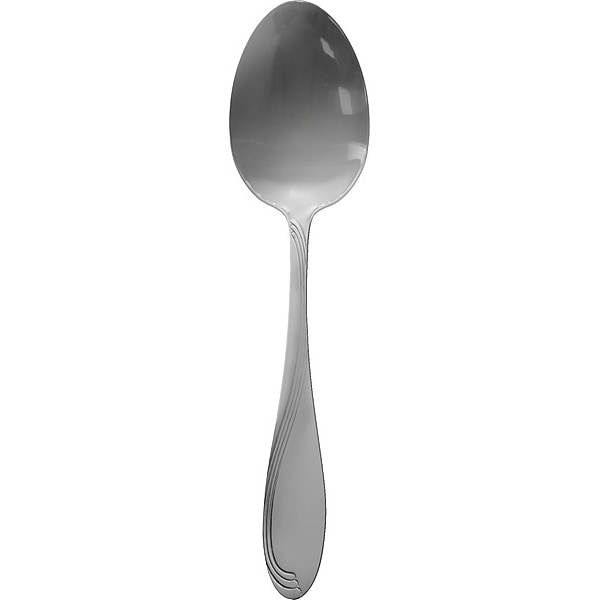 Iti Dessert Spoon, 7 1/4 in L, Silver, PK12 - WAV-114