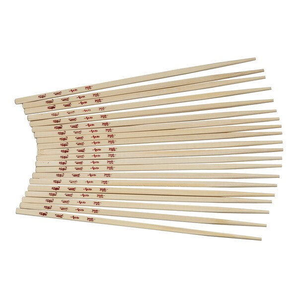 Joyce Chen Reusable Burnished Bamboo Chopsticks 10-Pair Set - J30-0043