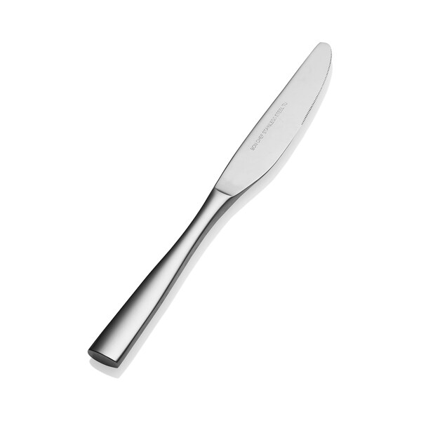 Bon Chef Manhattan, Dinner Knife, Solid Handle, Mirror Finish, 13/0, 9" , set of 12 - S3011