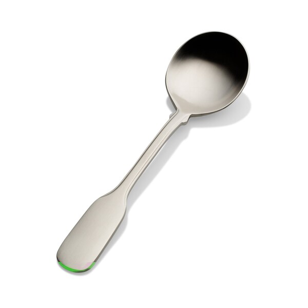 Bon Chef Liberty, Bouillon Spoon, Mirror Finish, 18/10, 6.27" , set of 12 - S1901