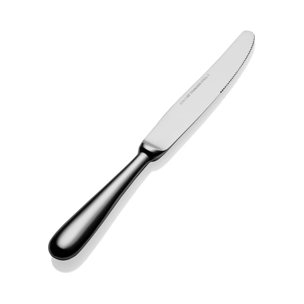 Bon Chef Chambers, Dinner Knife, Euro, Hollow Handle, Mirror Finish, 13/0, 9.64" , set of 12 - S1114
