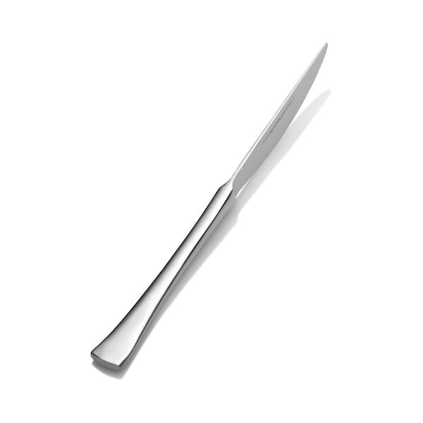 Bon Chef Aspen, Dinner Knife, Solid Handle, Mirror Finish, 13/0, 9.38" , set of 12 - S3211