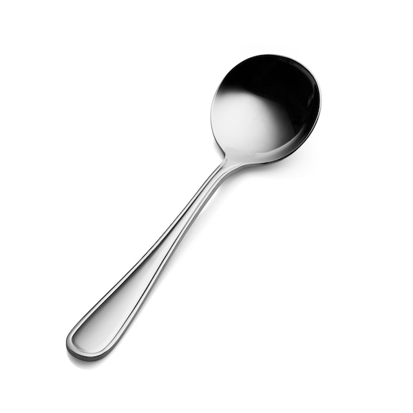 Bon Chef Tuscany, Bouillon Spoon, Mirror Finish, 18/0, 6.19" , set of 12 - SBS301