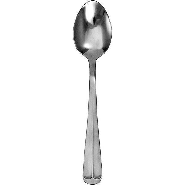 Iti Dessert Spoon, 7 3/8 in L, Silver, PK12 - OX-114