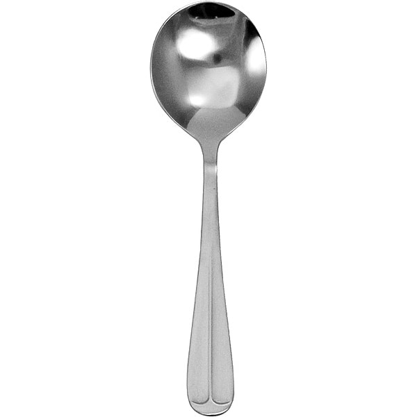 Iti Bouillon Spoon, 6 in L, Silver, PK12 - OX-113