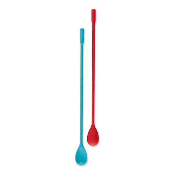 Rsvp International Silicone Stir Spoons - 10in, 2PK - ELHS-2