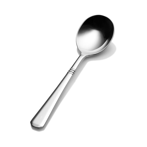 Bon Chef Cordoba, Bouillon Spoon, Mirror Finish, 18/10, 6.69" , set of 12 - S3401