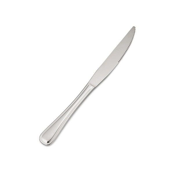 Bon Chef Ravello, Steak Knife, Solid Handle, Mirror Finish, 13/0, 9.25" , set of 12 - S4615