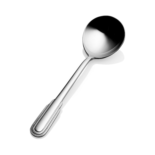 Bon Chef Empire, Bouillon Spoon, Mirror Finish, 18/10, 6.23" , set of 12 - S2401